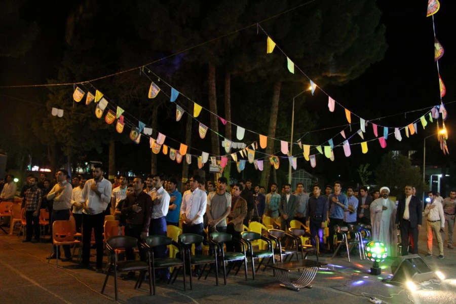 با حضور مسئول محترم نهاد مقام معظم رهبری در دانشگاه فرهنگیان خراسان رضوی انجام شد : 
مراسم جشن بزرگ نیمه شعبان  8