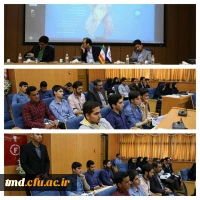 همزمان با روز جهانی خیام برگزار شد : 
حضور دانشجویان مرکزدانشور در همایش ریاضیدان شاعر  2