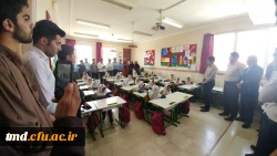 بازدید دانشجویان از مدرسه هیئت امنایی بهاره سلیمی نیشابور 6