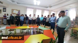 بازدید دانشجویان از مدرسه هیئت امنایی بهاره سلیمی نیشابور 8