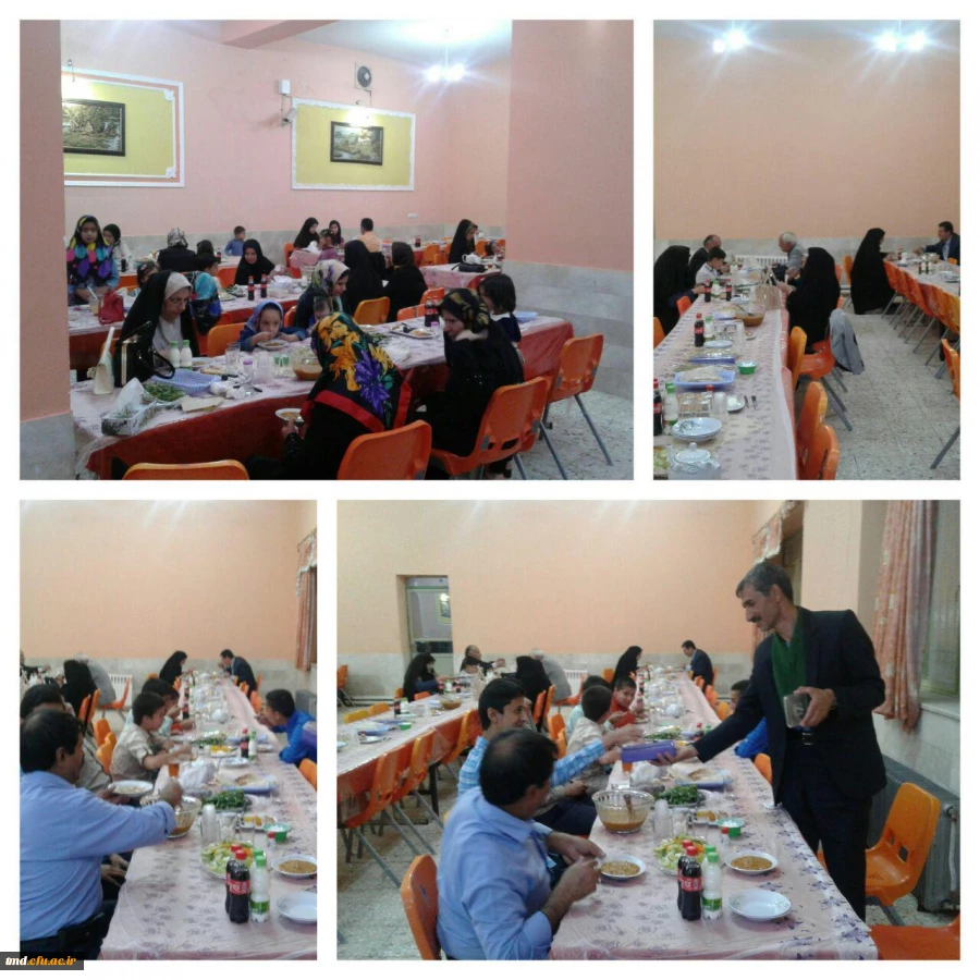 افطاری کارکنان  و خانواده