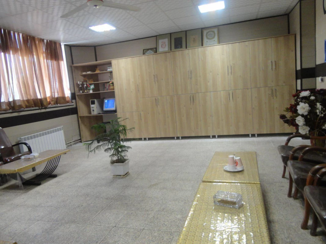 بهسازی اتاق مدرسین و هیئت علمی دانشگاه فرهنگیان واحد دانشور نیشابور