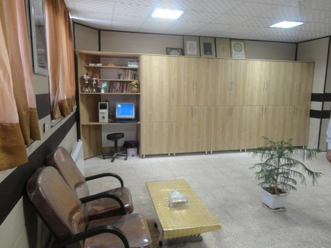 بهسازی اتاق مدرسین و هیئت علمی دانشگاه فرهنگیان واحد دانشور نیشابور