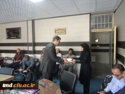 تجلیل از کارمندان دانشگاه فرهنگیان