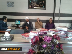 همزمان با روز میلاد مسعود امام هادی (علیه السلام ) و در آستانه عید الله الاکبر انجام شد : 
اهدای گل و شیرینی به کارکنان دانشگاه فرهنگیان واحد دانشور نیشابور 2