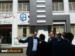 بازدید دکتر مهر محمدی از واحد دانشور نیشابور