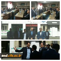 بازدید دکتر مهر محمدی از واحد دانشور نیشابور