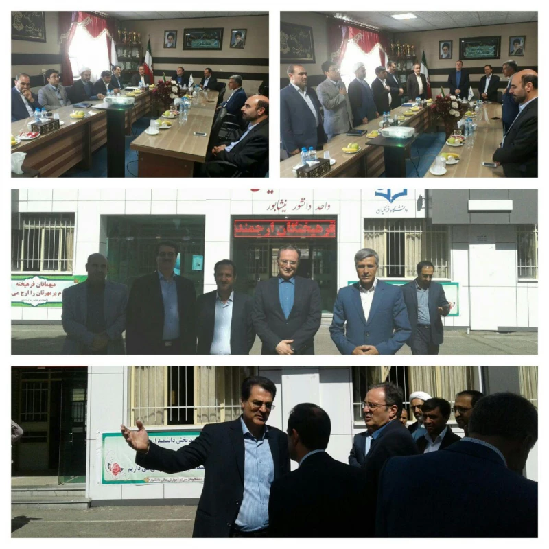 بازدید دکتر مهر محمدی از واحد دانشور نیشابور