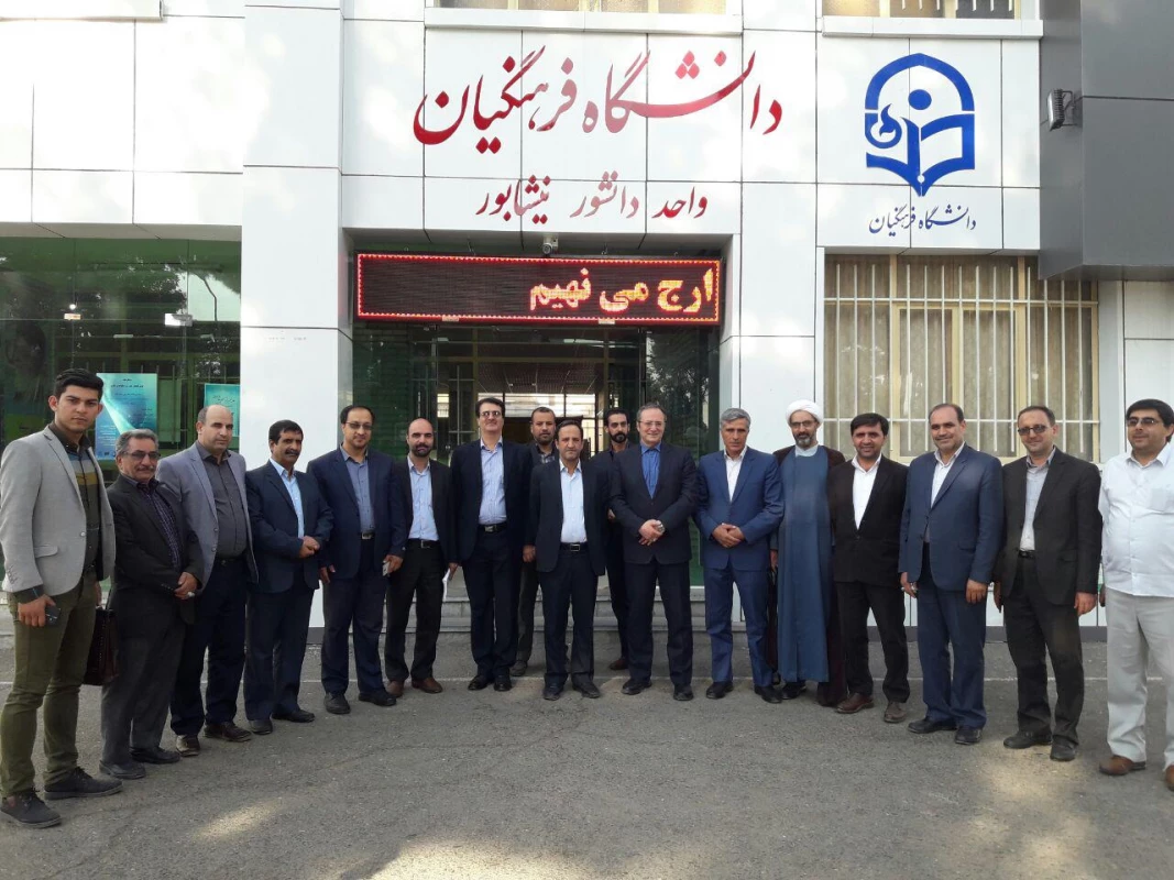 بازدید دکتر مهر محمدی از واحد دانشور نیشابور