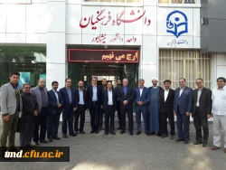 بازدید دکتر مهر محمدی از واحد دانشور نیشابور