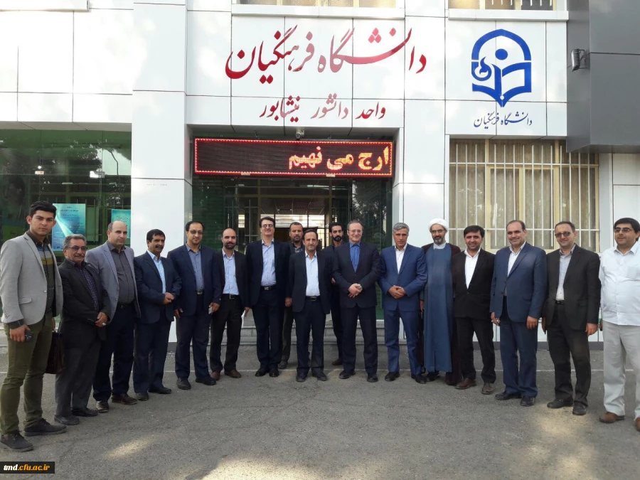 بازدید دکتر مهر محمدی از واحد دانشور نیشابور