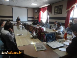 با حضور سرکار خانم دکتر باقری انجام شد : 
تببین برنامه ها و اهداف طرح تحول سلامت 2