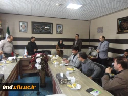 با حضور سرکار خانم دکتر باقری انجام شد : 
تببین برنامه ها و اهداف طرح تحول سلامت 3