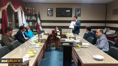 با حضور اعضا برگزار شد : 
جلسه شورای  دانشگاه فرهنگیان واحد دانشور نیشابور