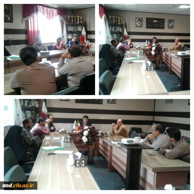 با حضور اعضای کمیته پدافند غیر عامل برگزار شد : 
دومین جلسه کمیته پدافند غیر عامل واحد دانشور نیشابور