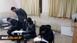 با همت دانشجوی هنرمند آقای رضا علیمرادی و با استقبال دانشجویان علاقمند برگزار شد : 
برگزاری کلاسهای آموزش خط تحریری 
 6