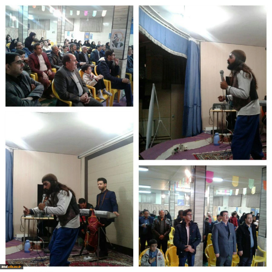 جشن با حضور خانواده کارکنان