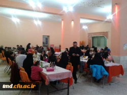 جشن با حضور خانواده کارکنان