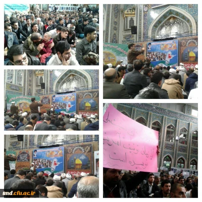 همگام با امت حزب الله نیشابور انجام شد : 
حضور گسترده دانشجویان ، اساتید و کارکنان واحددانشور در تجمع روز نهم دیماه روز بصیرت