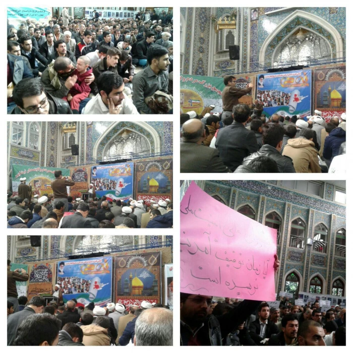 همگام با امت حزب الله نیشابور انجام شد : 
حضور گسترده دانشجویان ، اساتید و کارکنان واحددانشور در تجمع روز نهم دیماه روز بصیرت