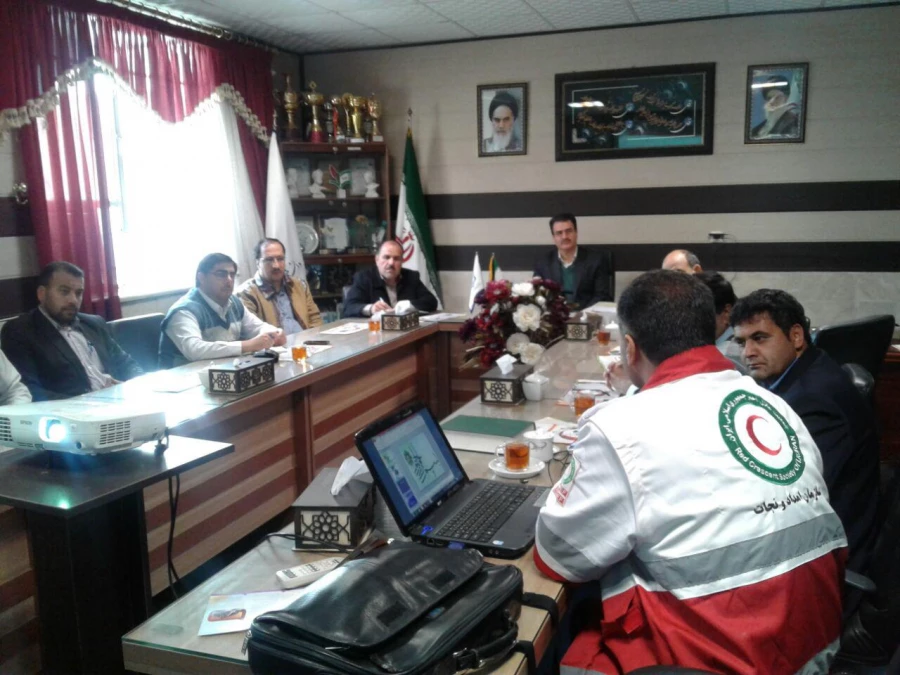 با حضور کارشناس هلال احمر انجام شد : 
کارگاه آموزشی مدیریت بحران و امادگی در مقابل حوادث غیر مترقبه ویژه کارکنان واحد دانشور 3