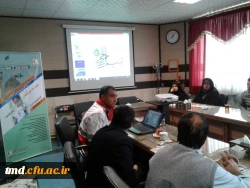 با حضور کارشناس هلال احمر انجام شد : 
کارگاه آموزشی مدیریت بحران و امادگی در مقابل حوادث غیر مترقبه ویژه کارکنان واحد دانشور 4