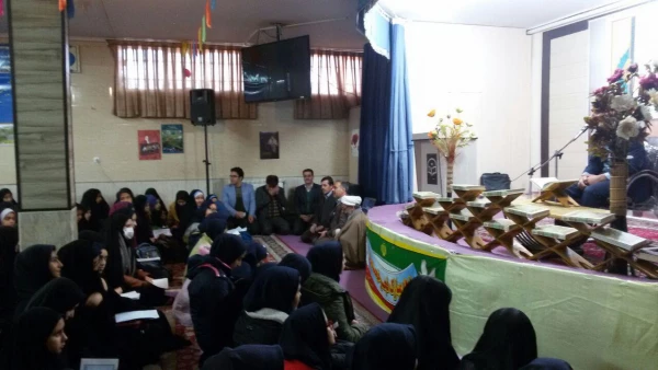 همزمان با ایام الله دهه مبارک فجر و به میزبانی دانشگاه فرهنگیان واحد دانشور برگزار شد : 
سی و ششمین دوره مسابقات فرهنگی قرآن و عترت دانش آموزان شهرستان نیشابور 8