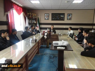 با حضور اعضای شورای مرکزی بسیج دانشجویی برگزار شد : 
تشکیل جلسه شورای بسیج دانشجویی واحد دانشور با حضور سرپرست مرکز آقای دکتر رئوفیان