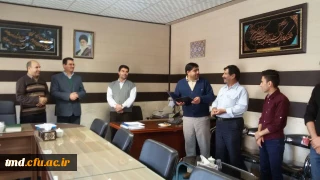 همزمان با هشتم اسفند ماه  روز امور تربیتی برگزار شد : 
تجلیل از کارشناس محترم فرهنگی واحد دانشور