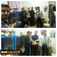 همزمان با میلاد فرخنده صدیقه کبری حضرت زهرا (سلام الله علیها) انجام شد :
پخش شیرینی و تبریک این عید فرخنده به دانشجویان و کارکنان واحد دانشور
 4