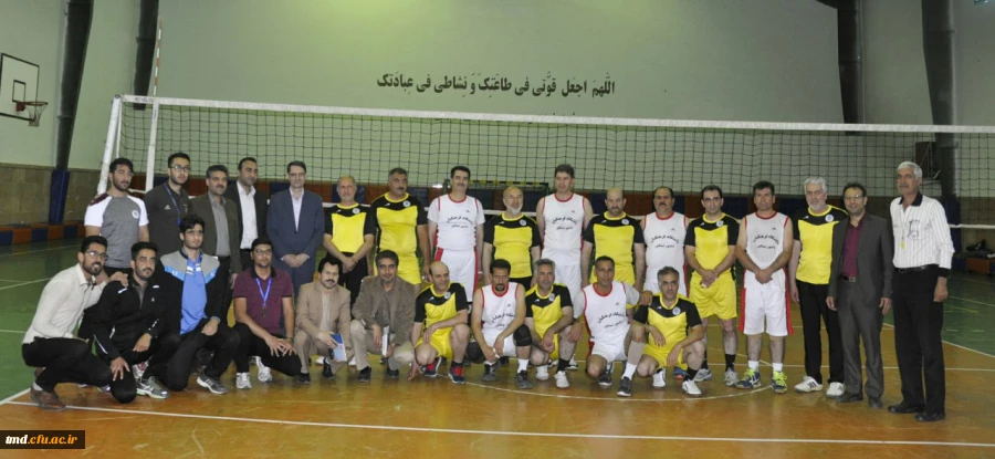 همزمان با هفته سلامت برگزار شد : 
دیدار دوستانه تیم های ورزشی کارکنان واساتید دانشگاه فرهنگیان خراسان رضوی  2
