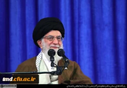 همزمان با هفته معلم انجام شد : 
دیدار دانشجویان با مقام معظم رهبری و حضور  ایشان در دانشگاه فرهنگیان 4