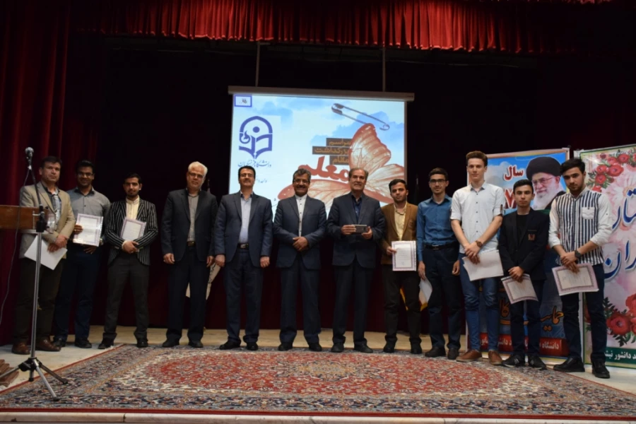 همزمان با هفته بزرگداشت مقام معلم و نیمه شعبان انجام شد : 
جشن بزرگ تجلیل از مقام استاد و معلم 14