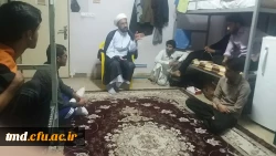 حضور حجت الاسلام نعیم آبادی از اساتید حوزه و دانشگاه در واحد دانشور  2