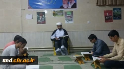 حضور حجت الاسلام نعیم آبادی از اساتید حوزه و دانشگاه در واحد دانشور  3