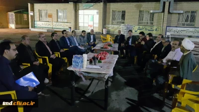 با حضور اعضا برگزار شد : 
جلسه شورای واحد دانشور