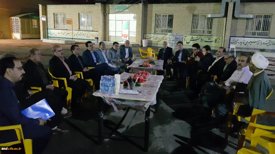 جلسه شورای واحد دانشور نیشابور