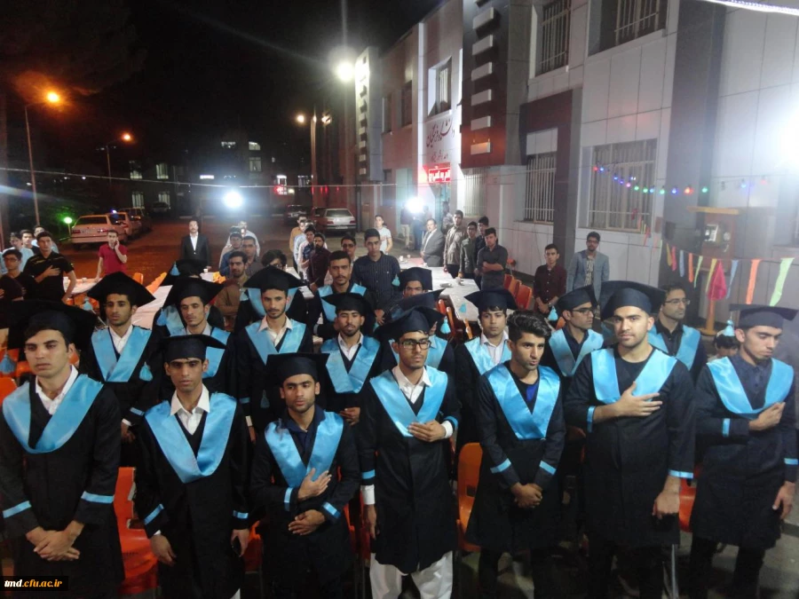 جشن دانش آموختگی دانشجویان واحد دانشور ورودی های 93