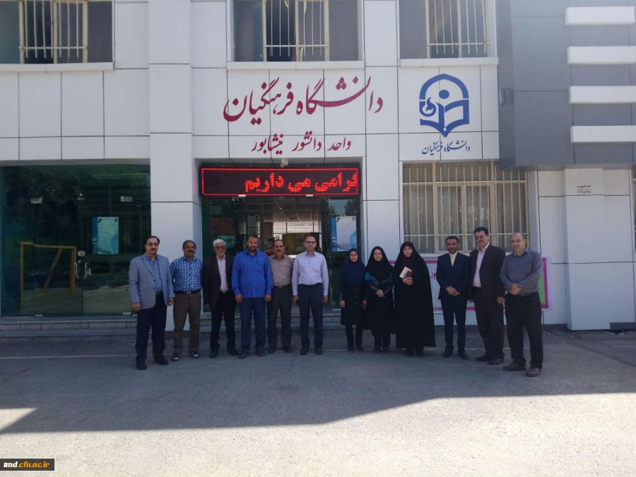 بازدید سرکارخانم چنارانی از واحد دانشور نیشابور