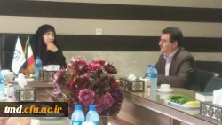 بازدید سرکارخانم چنارانی از واحد دانشور نیشابور