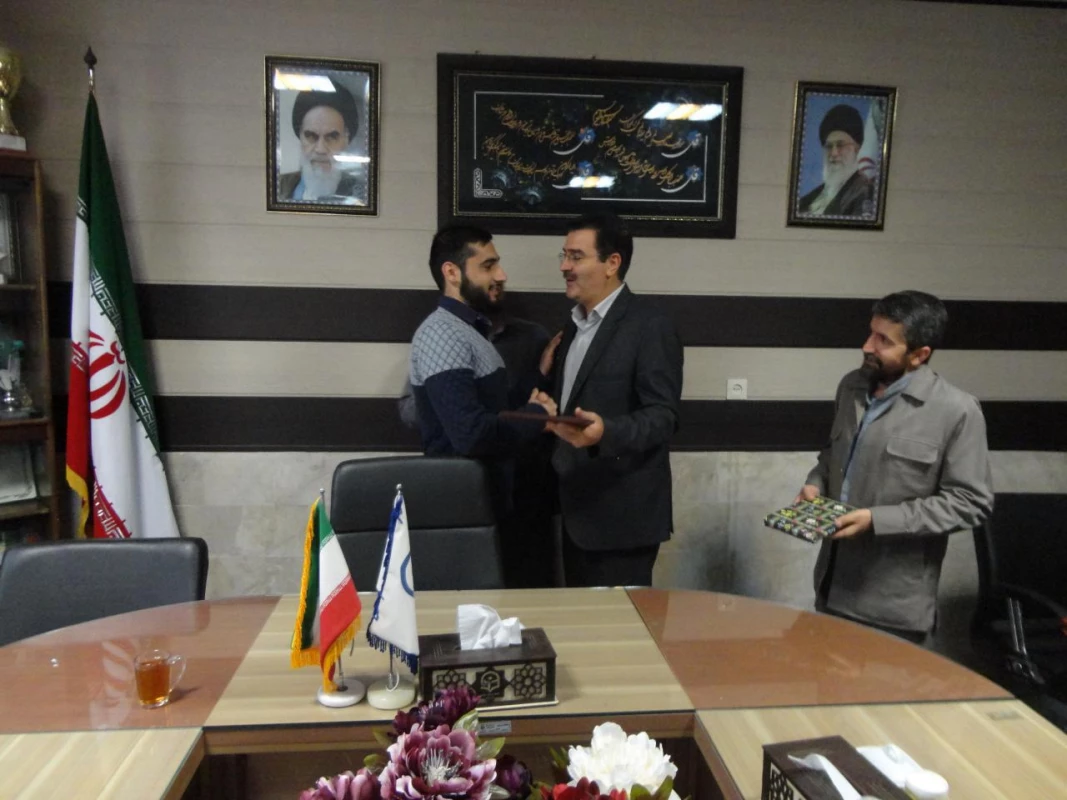 مراسم تکریم و معارفه مسئول بسیج دانشجویی واحد دانشور