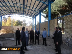 با حضور اعضای محترم شورای تخصصی عمران سازمان  انجام شد : 
بازدید از پروژه های در حال ساخت در  دانشگاه فرهنگیان واحد دانشور نیشابور 6