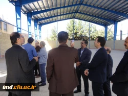 با حضور اعضای محترم شورای تخصصی عمران سازمان  انجام شد : 
بازدید از پروژه های در حال ساخت در  دانشگاه فرهنگیان واحد دانشور نیشابور 7