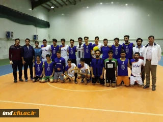 بمناسبت هفته تربیت بدنی و ورزش انجام شد : 
دیدار دوستانه بین تیمهای دانشگاه فرهنگیان واحد دانشور و دانشکده علوم پزشکی نیشابور