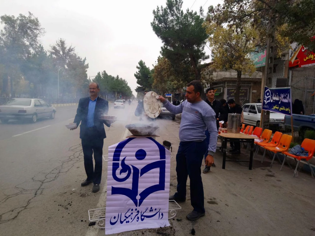 پذیرایی از کاروان جاماندگان اربعین حسینی