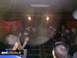 همزمان با دهه آخر صفر و ایام رحلت رسول اکرم (ص) و شهادت امام حسن مجتبی وامام رضا ( علیهما سلام ) برگزار شد : 
مراسم سخنرانی و عزاداری در دانشگاه فرهنگیان واحد دانشور 2