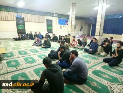 همزمان با دهه آخر صفر و ایام رحلت رسول اکرم (ص) و شهادت امام حسن مجتبی وامام رضا ( علیهما سلام ) برگزار شد : 
مراسم سخنرانی و عزاداری در دانشگاه فرهنگیان واحد دانشور 4