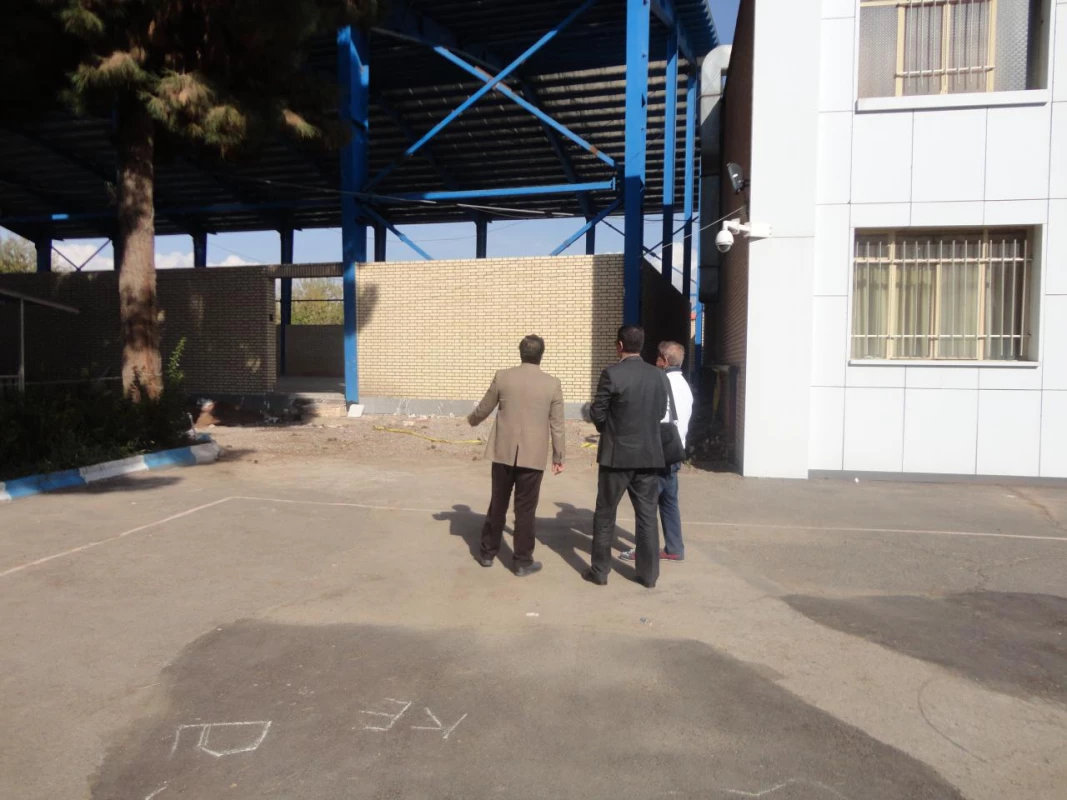 بازدید آقای غلامرضا دانشور خیر محترم و واقف زمین دانشگاه فرهنگیان واحد دانشور  6