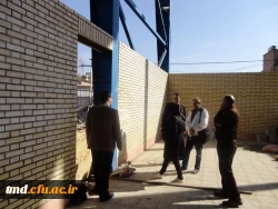 بازدید آقای غلامرضا دانشور خیر محترم و واقف زمین دانشگاه فرهنگیان واحد دانشور  8