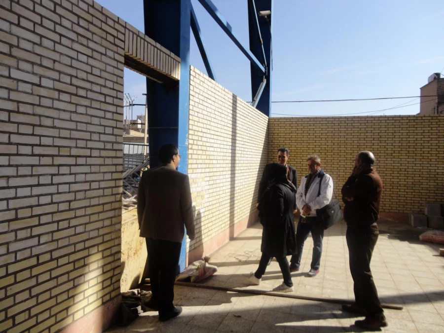 بازدید آقای غلامرضا دانشور خیر محترم و واقف زمین دانشگاه فرهنگیان واحد دانشور  8